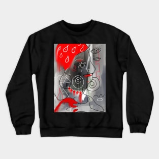 Duality of Perception Crewneck Sweatshirt